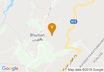 map of Pearl Continental Hotel Bhurban
