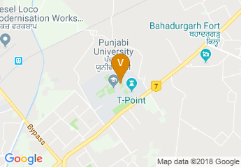 map of Punjabi University