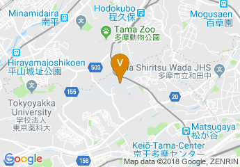map of Chuo University Tama Campus