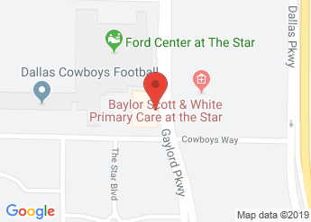 map of Omni Frisco Hotel
