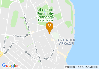 map of Arcadia Hotel