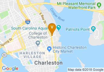 map of Gaillard Performance Hall Foundation