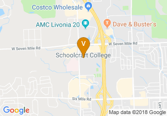 map of VisTaTech Center at Schoolcraft College