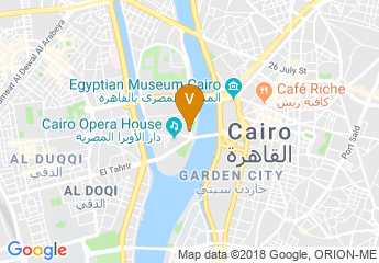 map of Hotel Novotel Cairo El Borg