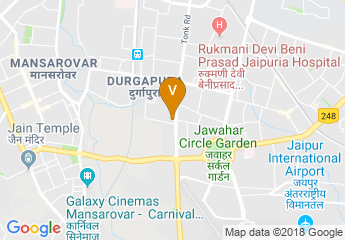 map of Hotel Royal Orchid