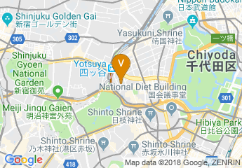 map of Sophia University