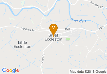 map of Great Eccleston Show