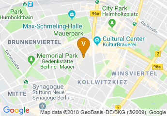 map of GLS Language School Berlin