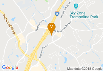 map of University of Georgia Gwinnett Campus