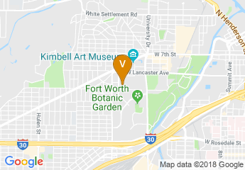 map of Fort Worth Stock Show & Rodeo