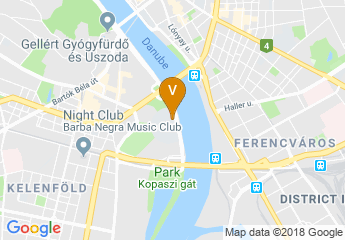 map of ELTE University Congress Centre