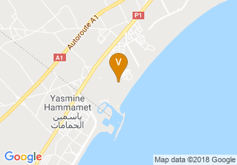 map of Le Royal Hotels & Resorts Hammamet