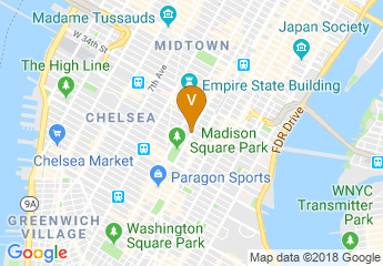 map of The James New York – NoMad