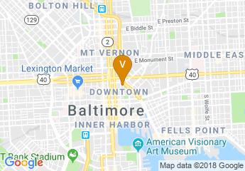 map of Baltimore Farmers' Market & Bazaar