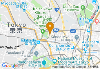 map of Tokyo Dome
