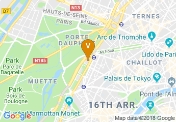 map of Paris Dauphine University