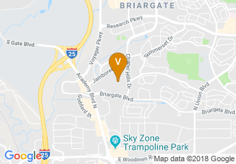 map of Chapel Hills Mall