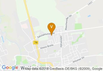 map of Ostfalia University of Applied Sciences
