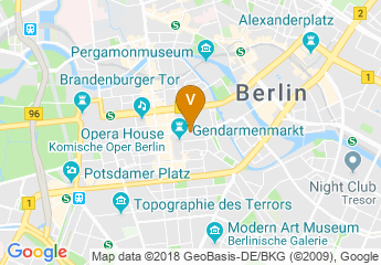 map of TITANIC Gendarmenmarkt Berlin
