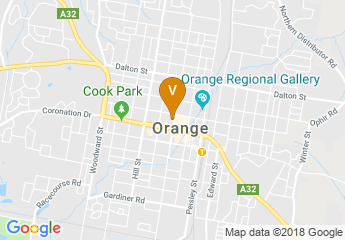map of Orange Ex-Services Club