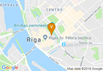 map of Grand Hotel Kempinski Riga