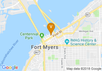 map of ArtFest Fort Myers