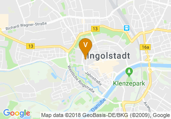 map of Katharinen-Gymnasium Ingolstadt