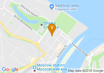 map of Nizhegorodskaya Yarmarka