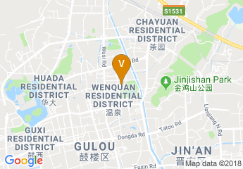 map of Empark Grand Hotel Fuzhou