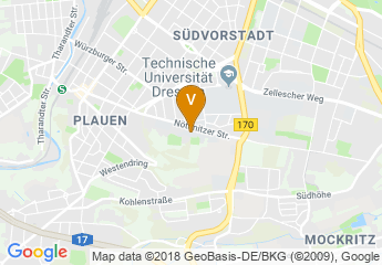 map of Technische Universität Dresden: Andreas-Pfitzmann-Bau, Fakultät Informatik