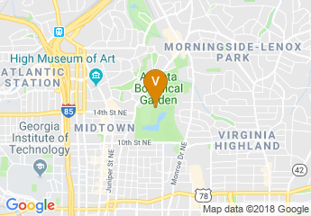 map of Piedmont Park Basketball court