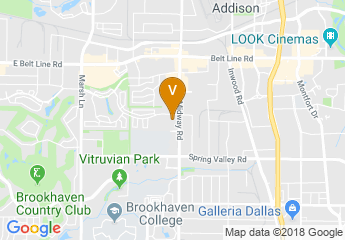 map of Crowne Plaza Dallas Near Galleria-Addison