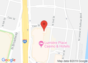 map of Four Seasons Hotel St. Louis