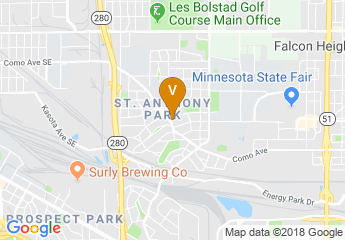 map of Saint Anthony Park Library