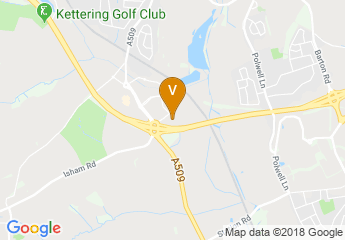 map of Kettering Park Hotel & Spa