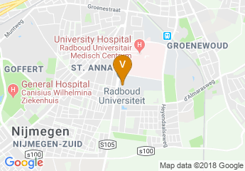 map of Radboud Universiteit