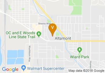 map of Klamath County Fairgrounds
