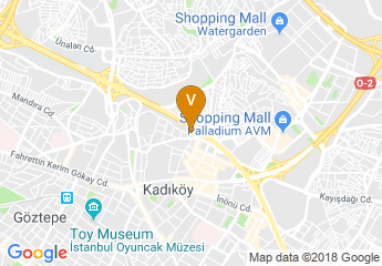 map of Hilton Istanbul Kozyatagi