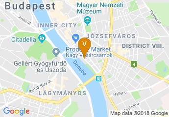 map of Corvinus University of Budapest