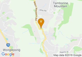 map of Tamborine Mountain Showground