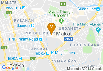 map of AIM Conference Center Manila