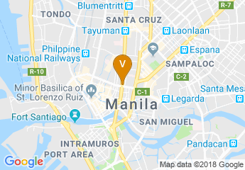 map of The Manila Hotel