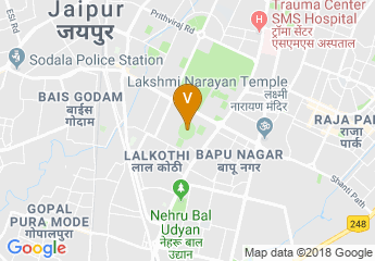 map of Sawai Man Singh Stadium