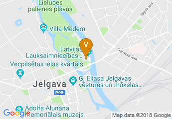 map of Latvian University of Agriculture