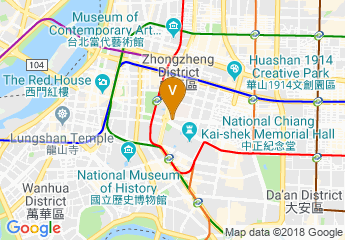 map of Chang Yung-fa Foundation