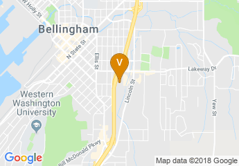 map of Four Points by Sheraton Bellingham Hotel & Conference Center