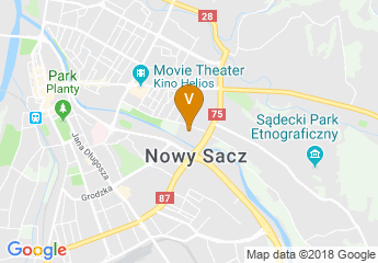map of Hala sportowa