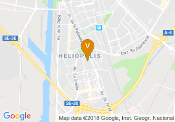 map of Hotel Silken Al-Andalus Palace