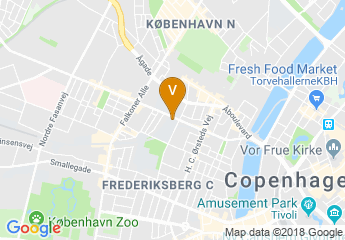 map of Faculty Of Science, Copenhagen University