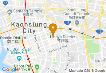 map of Kaohsiung Cultural Center